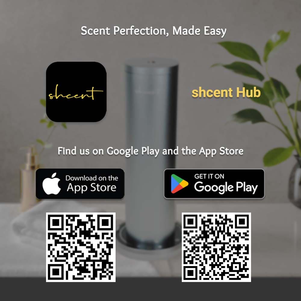 shcent Column | Bluetooth Waterless Aroma Nebulizer for Living Room