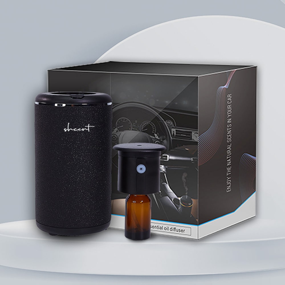 shcent Journey R | Rechargeable Car Aroma Nebulizer with Sleek Glitter Finish