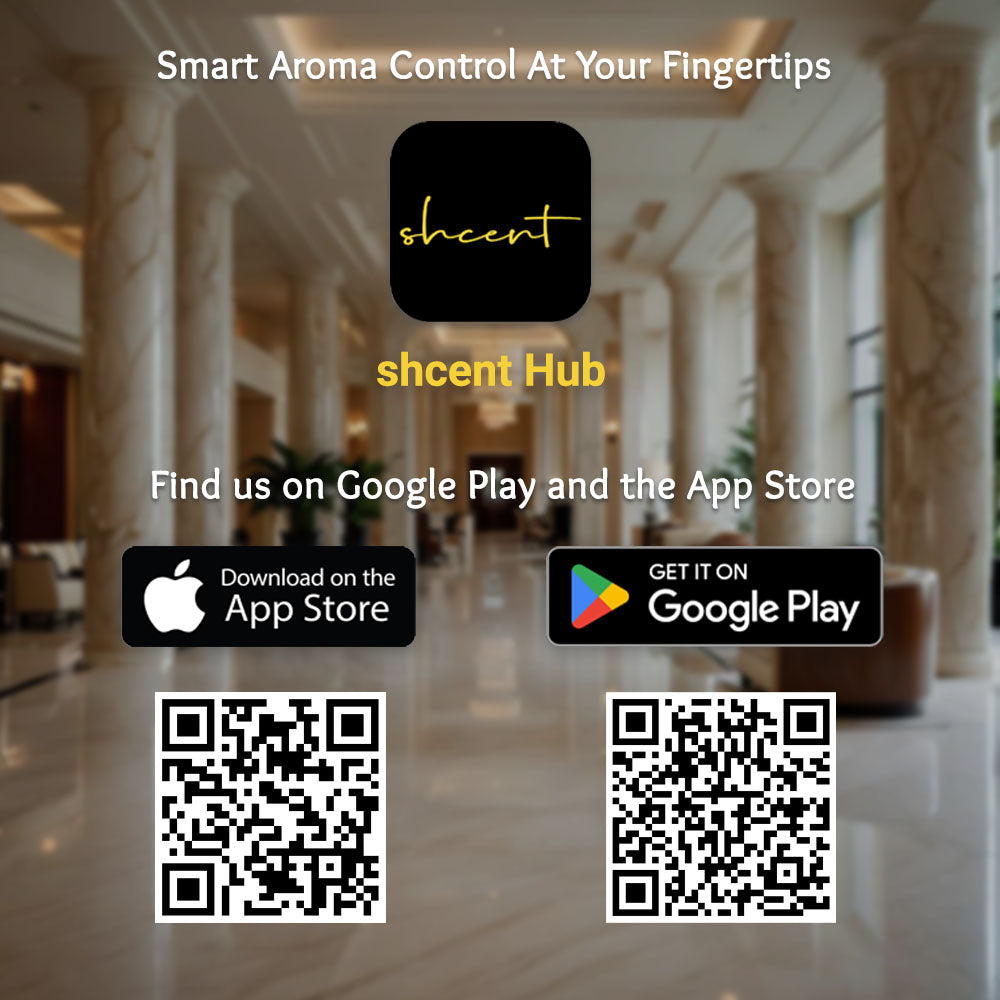 shcent Nebula | Bluetooth Large Tower Aroma Nebulizer for Expansive Spaces