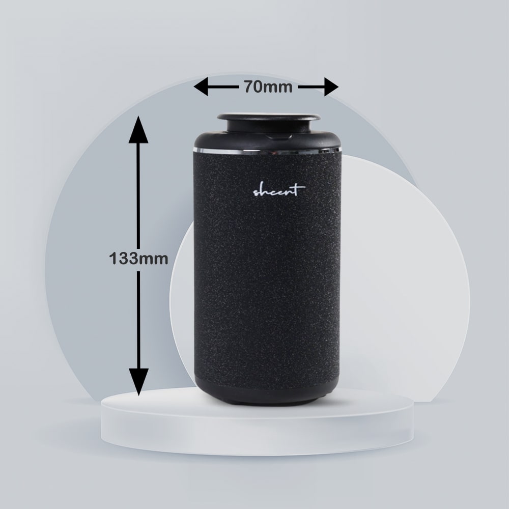 shcent Journey R | Rechargeable Car Aroma Nebulizer with Sleek Glitter Finish