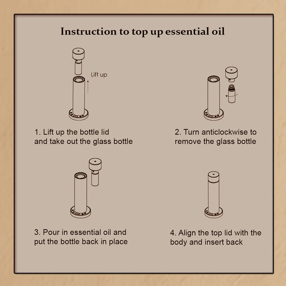 shcent Tower SHS200A | Programmable Aroma Nebulizer with Touch LCD & Event Control